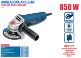 BOSCH ESMERILADORA GWS 850 W 5/8