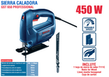 BOSCH  Sierra de calar GST 650 STD 450W 127V Professional