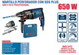 BOSCH PROMO MART GBH 2-20D+BROQUERO