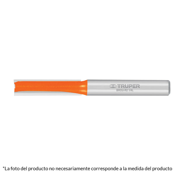 Broca para router, recta 2 filos, 5/8'