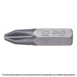 Puntas para desarmador Phillips PH2, 1', 5 piezas