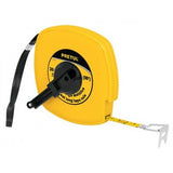 CINTA LARGA, CARCASA PLÁSTICA, 30 METROS, METÁLICA, PRETUL