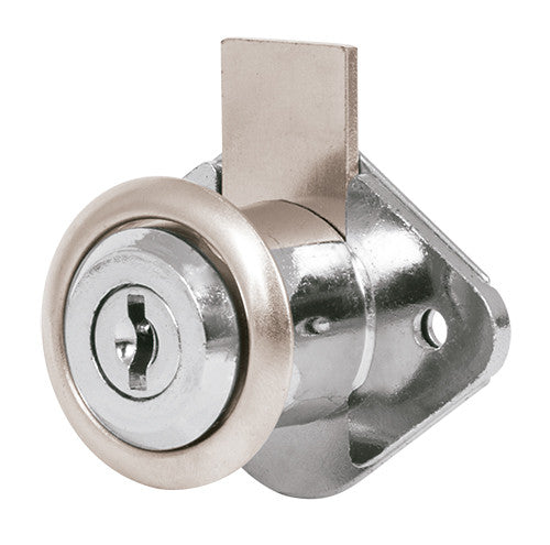 CERRADURA PARA MUEBLE, MODELO 21, CROMO, HERMEX