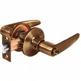 CERRADURA MANIJA, LATÓN ANTIGUO, BAÑO, HERMEX BASIC