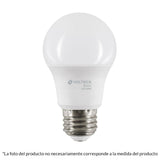 Lámpara LED, A19, 3 W, luz de día, Volteck Basic