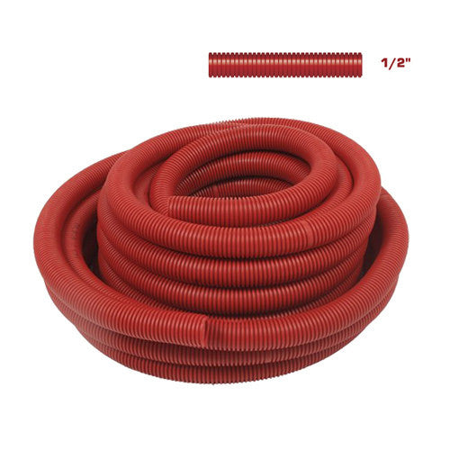 POLIFLEX EXTRARESISTENTE ROJO 1/2 CON GUIA