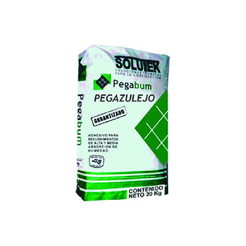 SOLUTEK PEGABUM PEGAZULEJO BLANCO 20KG