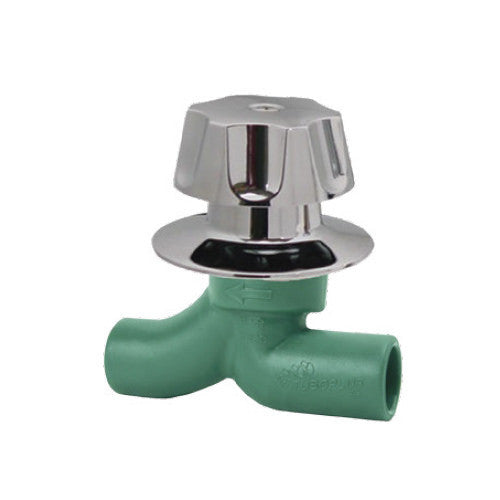 TUBOPLUS LLAVE DE EMP. REGADERA.C/MANERAL 20 MM 1/2