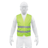 CHALECO DE SEGURIDAD, ALTA VISIBILIDAD, VERDE