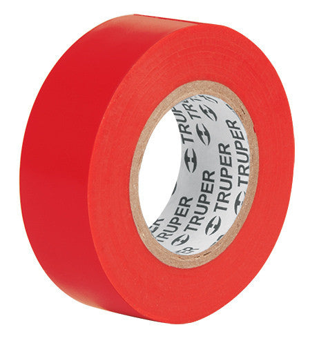 CINTA DE AISLAR ROJO 19 MM X 9 M