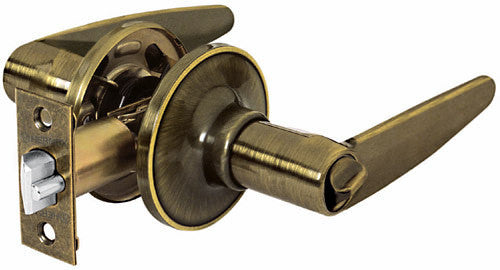 CERRADURA MANIJA LATÓN ANTIGUO, RECÁMARA