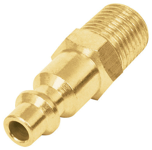 CONECTOR RÁPIDO, TIPO M, NIQUELADO, CUERDA 1/4 NPT, MACHO