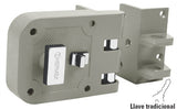 CERRADURA SOBREPONER, MODELO 625, DERECHA, CILINDRO-PERILLA