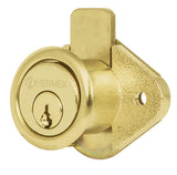 CERRADURA PARA MUEBLE, MODELO 21, LATÓN