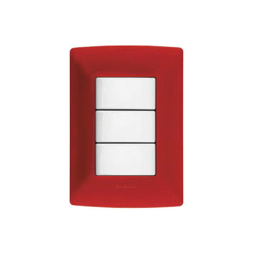 BT-MX PLACA RESINA COLOR ROJO 3MOD