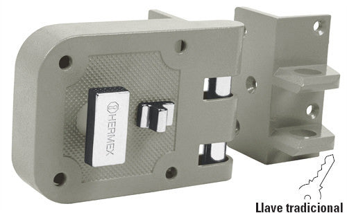 CERRADURA SOBREPONER, MODELO 625, IZQUIERDA,CILINDRO-PERILLA