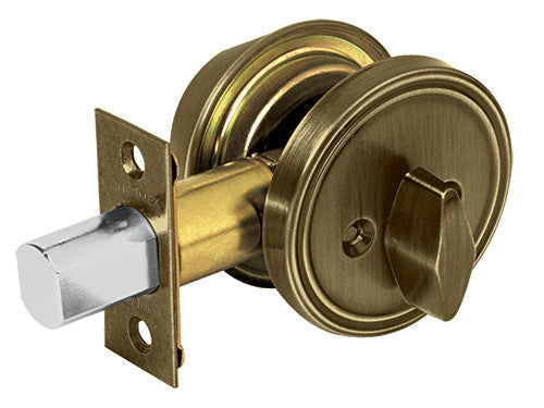 CERROJO LATÓN ANTIGUO, CILINDRO MARIPOSA