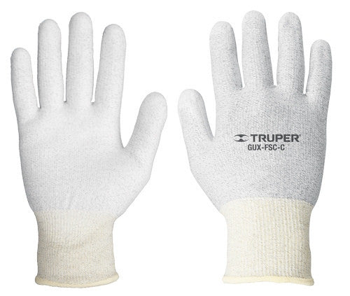 GUANTES DE FIBRA DE CARBONO, MEDIANOS