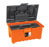 CAJA PARA HERRAMIENTA, AMPLIA DE 16', COLOR NARANJA