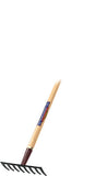 RASTRILLO FORJADO, 8 DIENTES, CLASSIC GARDENER, MANGO, 54'