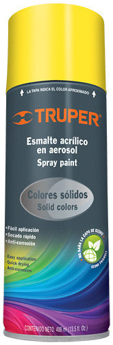 PINTURA AMARILLO CANARIO EN AEROSOL, 400 ML