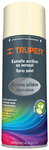 PINTURA MARFIL EN AEROSOL, 400 ML