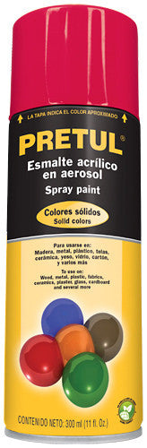 PINTURA AEROSOL ROJO PRETUL