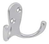 GANCHO PERCHERO CHICO CROMO MATE