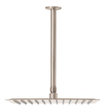 REGADERA ACERO INOX, 12""RIVIERA SATINADO