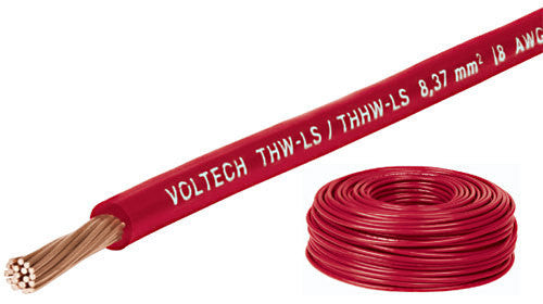 CABLE THHW-LS ROJO 14 AWG