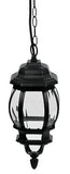 FAROL COLGANTE REDONDO NEGRO