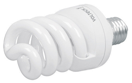 FOCO AHORRADOR ESPIRAL 15 W, LUZ CALIDA