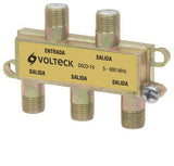 DIVISOR COAXIAL DE 1 ENTRADA Y 4 SALIDAS