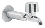 LLAVE PARA FREGADERO CON NIPLE Y CHAPETÓN