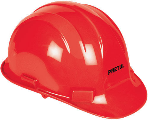 CASCO DE SEGURIDAD, COLOR ROJO, PRETUL