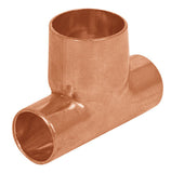 TEE REDUCIDA COBRE 3/4"" X 1/2"" X 3/4""