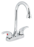 MEZCLADORA 4"" LAVABO TIPO BAR PALANCA