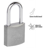 CANDADO DE HIERRO 32MM GANCHO LARGO