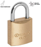 CANDADOS GEMELOS DE LATÓN, 20MM