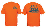 CAMISETA 100% ALGODÓN TRUPER, NARANJA TALLA 40