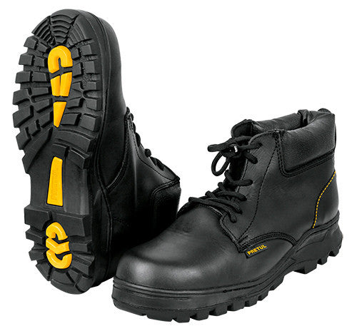 ZAPATO NEGRO CON CASCO 28