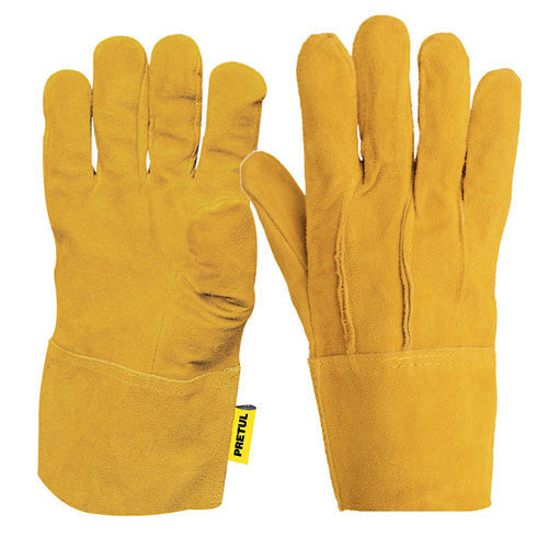 GUANTES DE CARNAZA CORTOS