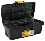 CAJA PARA HERRAMIENTA 13"", BROCHE AMARILLO