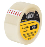 CINTA DE EMPAQUE TRANSPARENTE, 40 M, PRETUL