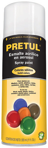 PINTURA AEROSOL BLANCO MATE PRETUL