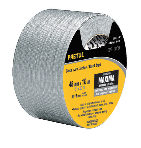 CINTA DUCTO PRETUL 48 MM X 30 M