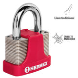 CANDADO LAMINADO, 50MM