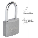 CANDADO DE HIERRO, 45MM, GANCHO LARGO, EN CAJA