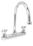 MEZCLADORA 8"" COCINA CUELLO ALTO CRUCETA