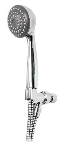 REGADERA MANUAL C/SOPORTE, ELEMENT CROMO
